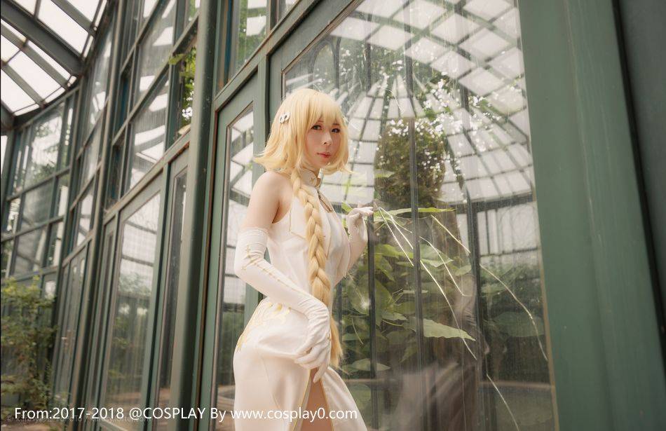 Cosplay福利/旗袍姐妹花贞德alter同人Cosplay