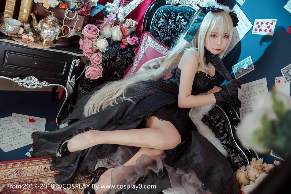 Cosplay福利/玛丽·安托瓦内特Cos 性感御姐腿控写真图片