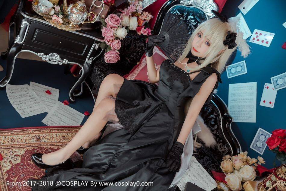 Cosplay福利/玛丽·安托瓦内特Cos 性感御姐腿控写真图片