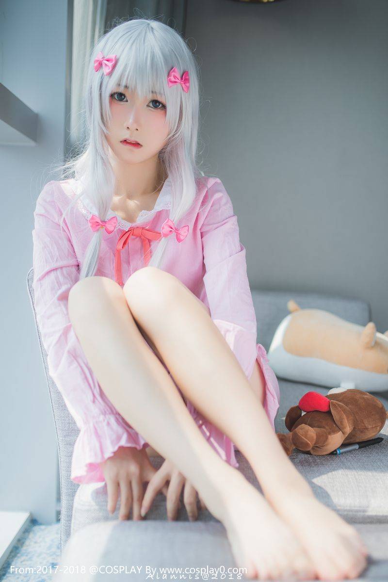 Cosplay福利/埃罗芒阿老师和泉纱雾Cos萌妹子私房足控福利