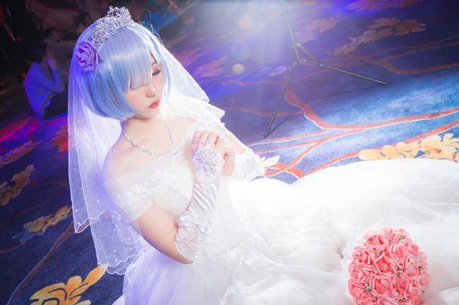 Cosplay福利/蕾姆花嫁  Cn:雪格