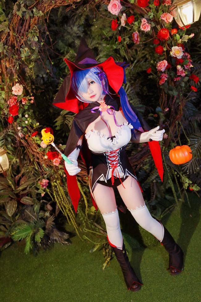 Cosplay福利/万圣节 蕾姆拉姆cosplay