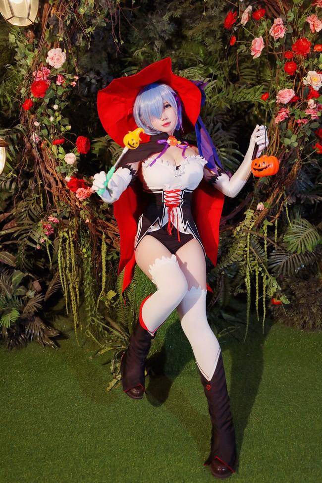 Cosplay福利/万圣节 蕾姆拉姆cosplay