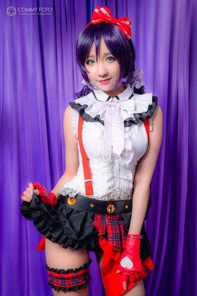 Cosplay福利/东条希cosplay 黑丝绝对领域