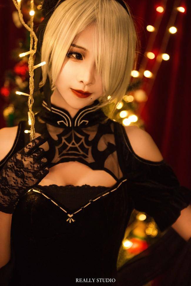 Cosplay福利/尼尔机械纪元2B小姐姐cos正片 咸鱼33