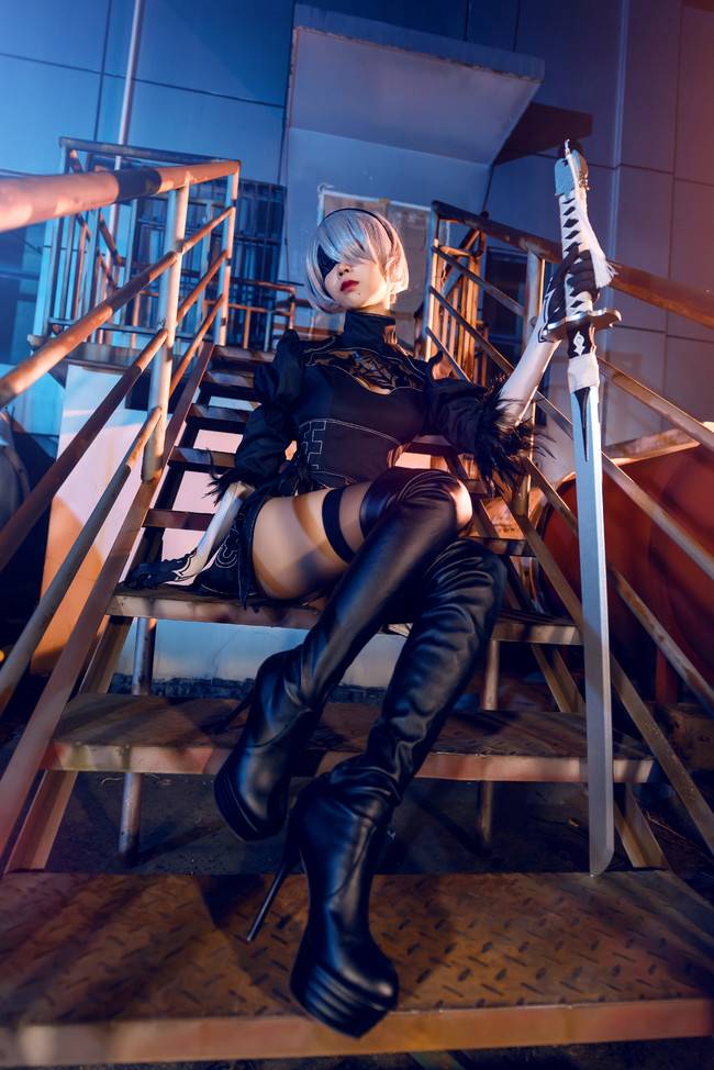 Cosplay福利/尼尔:机械纪元 2号B型 Cn:永厘