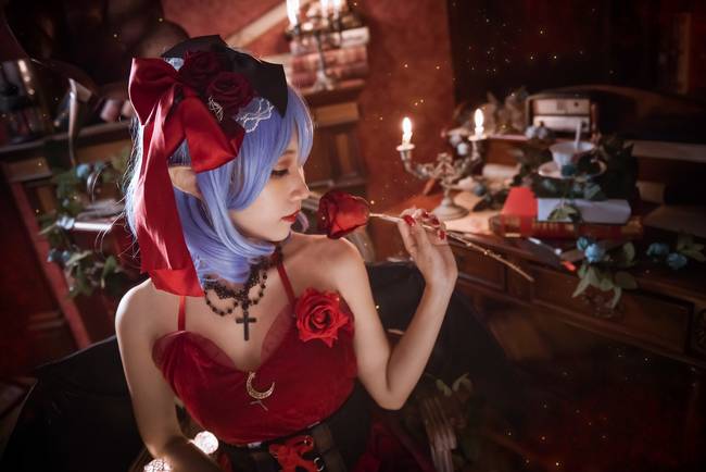 Cosplay福利/东方Project 蕾米莉亚·斯卡雷特 Cn:永厘