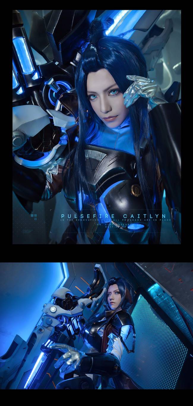 Cosplay福利/英雄联盟 凯特琳cosplay Cn:流一喵