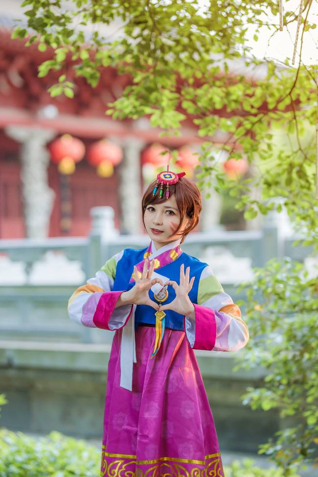 Cosplay福利/D.va 旗袍 Cn:鱼丸子呀