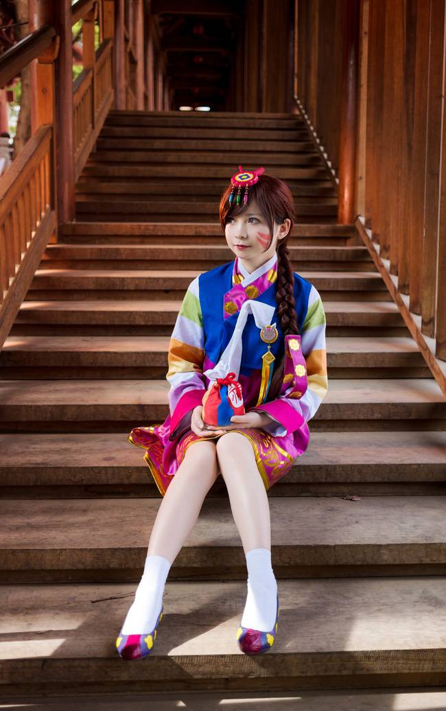 Cosplay福利/D.va 旗袍 Cn:鱼丸子呀