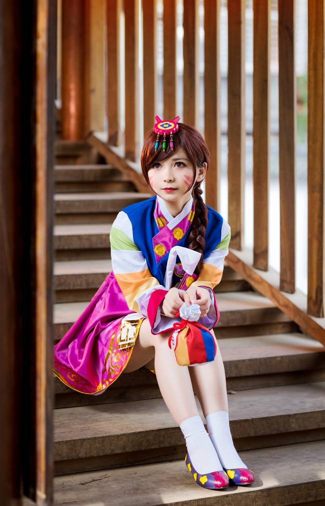 Cosplay福利/D.va 旗袍 Cn:鱼丸子呀