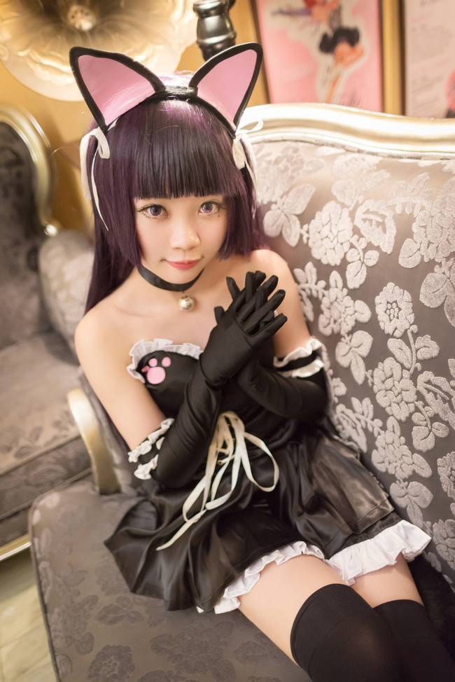 Cosplay福利/五更琉璃 黑丝美足 Cn:夕夏