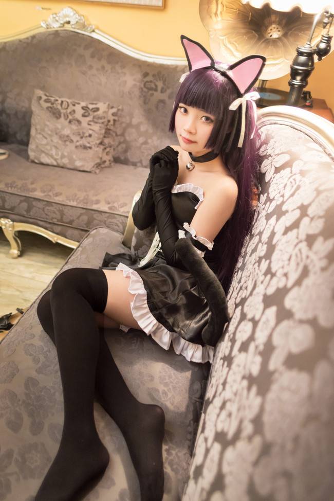 Cosplay福利/五更琉璃 黑丝美足 Cn:夕夏