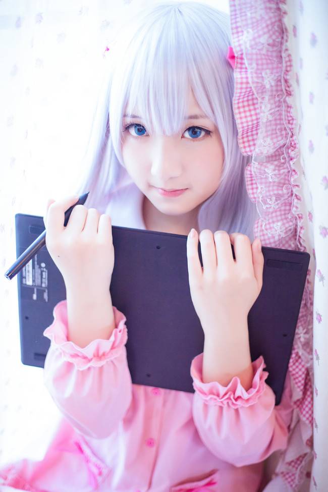 Cosplay福利/埃罗芒阿老师 和泉纱雾 Cn:柚杪