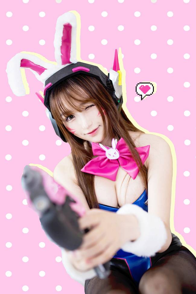 Cosplay福利/守望先锋 角色:D.Va Cn:Motoko素素