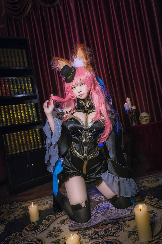 Cosplay福利/Fate/Extra 角色:玉藻前 Cn:白夜-w