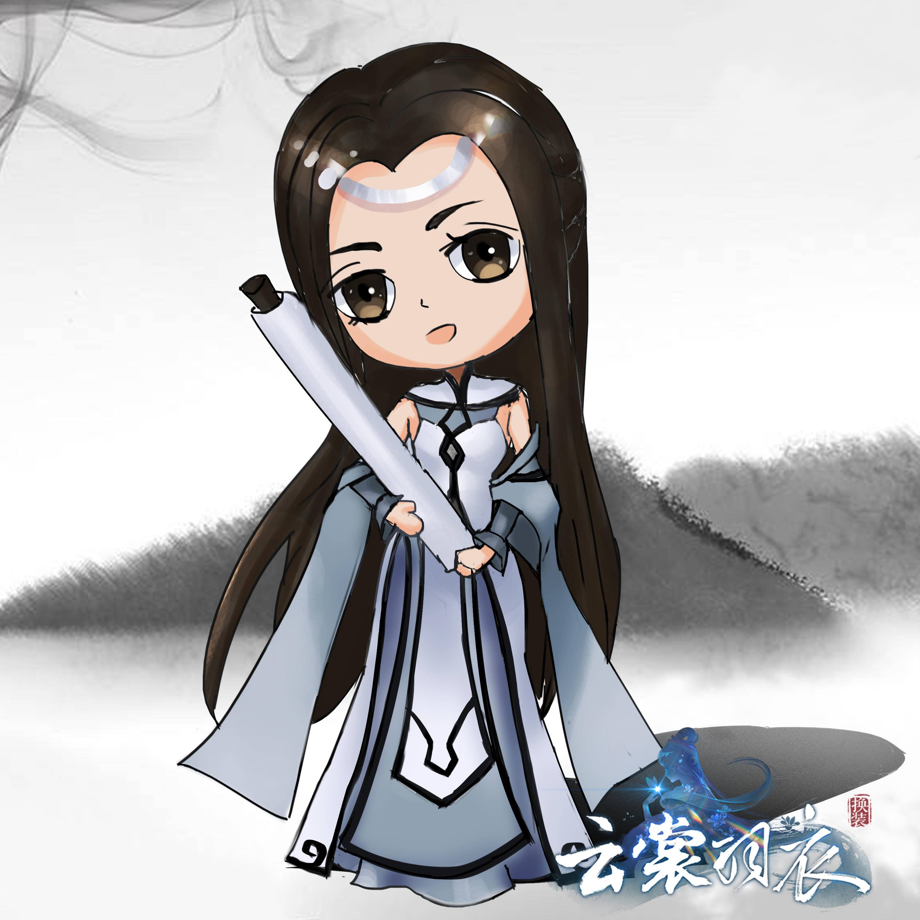 Cosplay福利/3D恋爱换装手游《云裳羽衣》同人绘画作品(5)