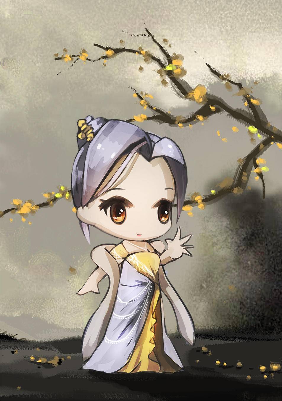 Cosplay福利/3D恋爱换装手游《云裳羽衣》同人绘画作品(4)