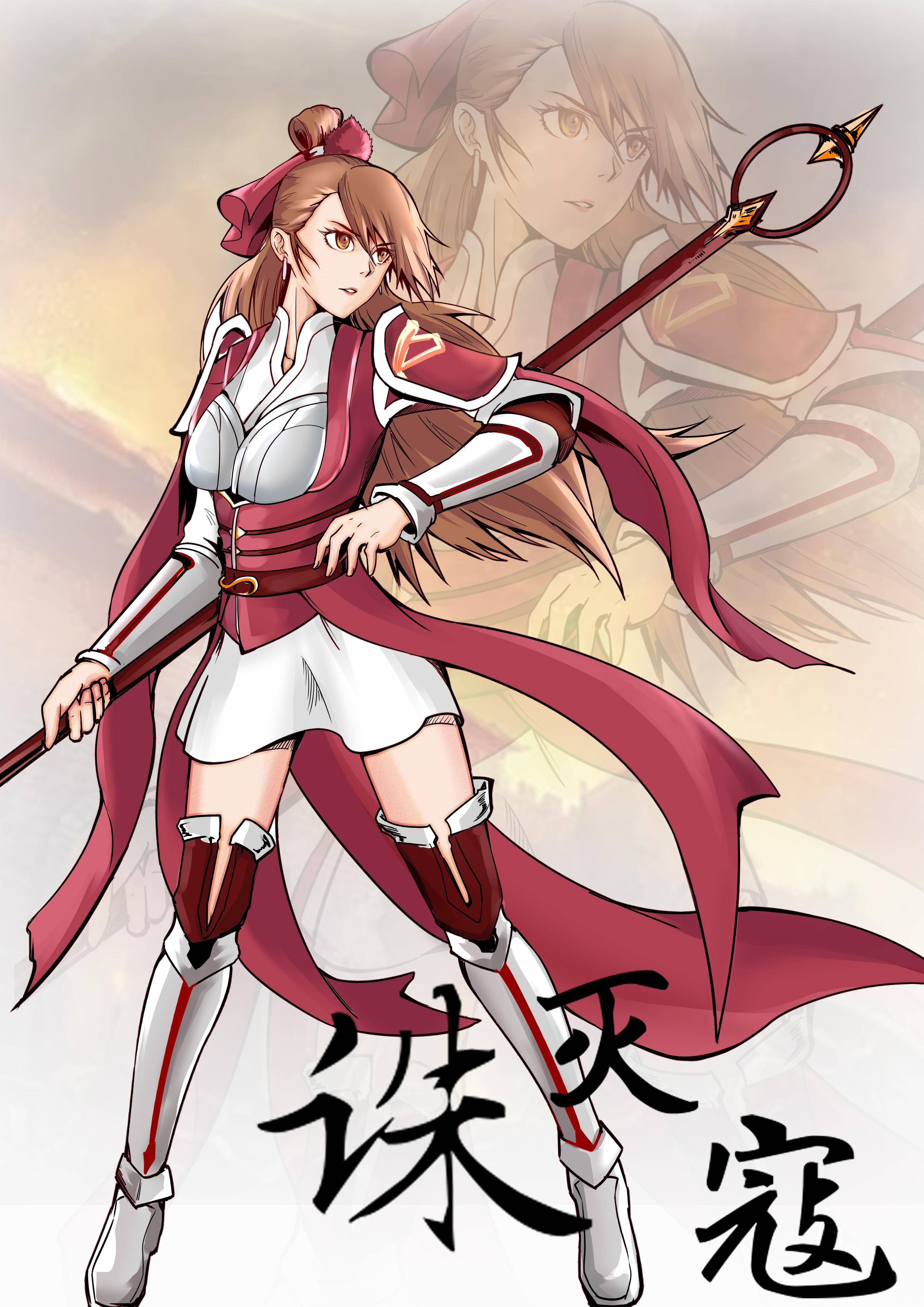 Cosplay福利/3D恋爱换装手游《云裳羽衣》同人绘画作品(2)