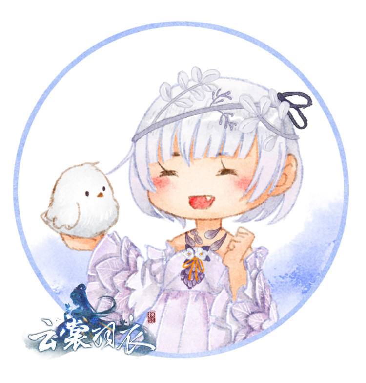 Cosplay福利/3D恋爱换装手游《云裳羽衣》同人绘画作品