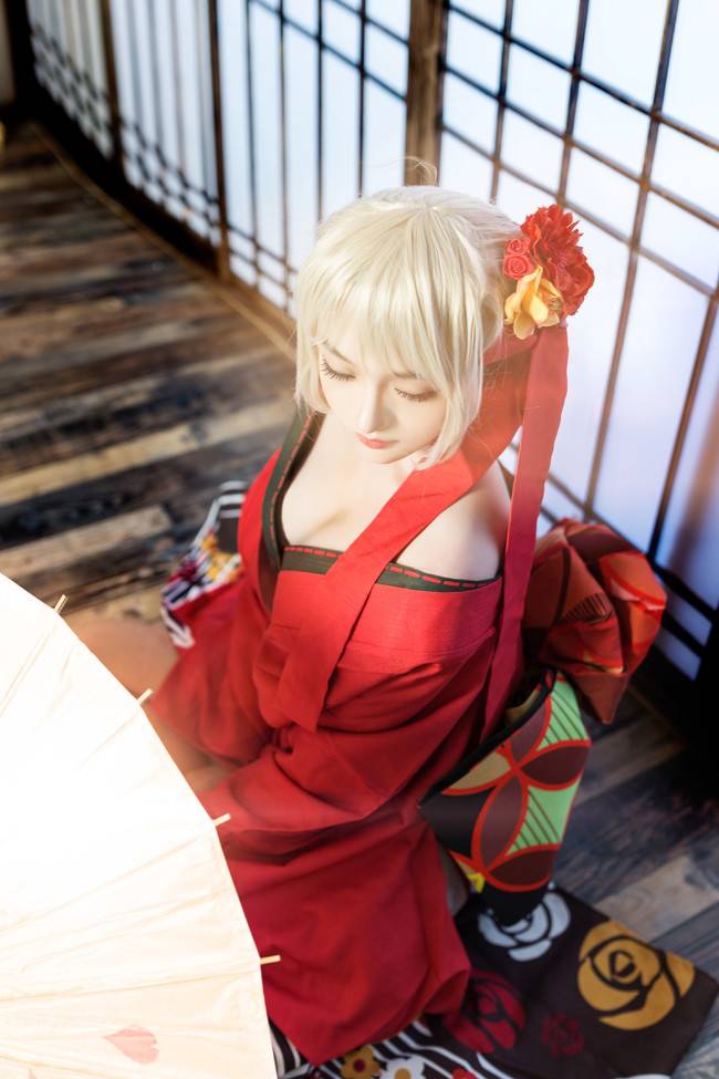 Cosplay福利/Fate/Extra 角色:尼禄·克劳狄乌斯cosplay