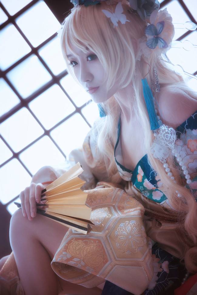 Cosplay福利/艳汉 角色:吉原安里cosplay Cn:诗谣夏祀乱