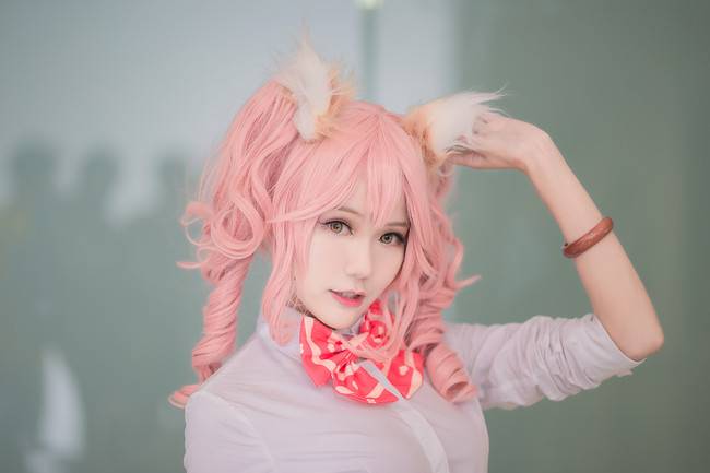 Cosplay福利/Fate/Extra 角色:玉藻前cosplay Cn:彩芸