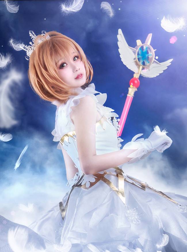 Cosplay福利/魔卡少女樱 角色:木之本樱cosplay Cn:汐兔子