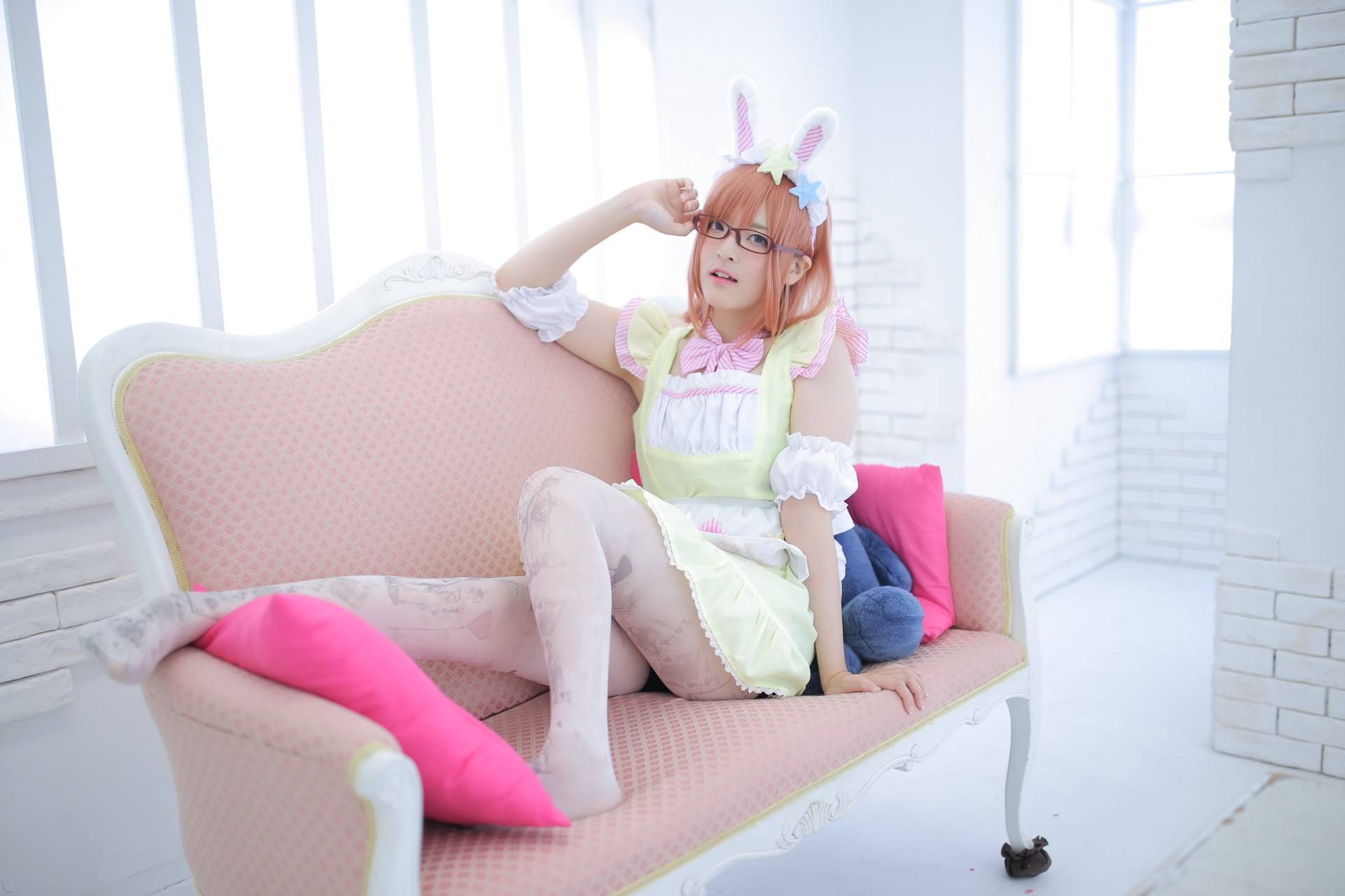 Cosplay福利/[肉球あやと]あやめが！ メイド(黄色)