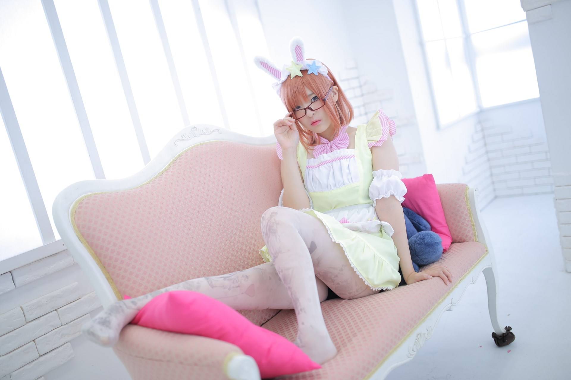 Cosplay福利/[肉球あやと]あやめが！ メイド(黄色)