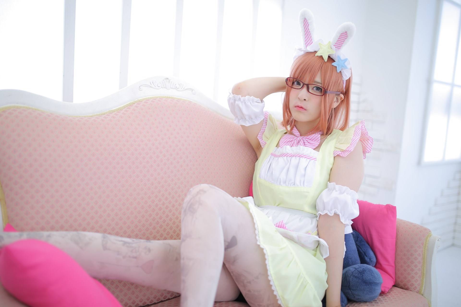 Cosplay福利/[肉球あやと]あやめが！ メイド(黄色)