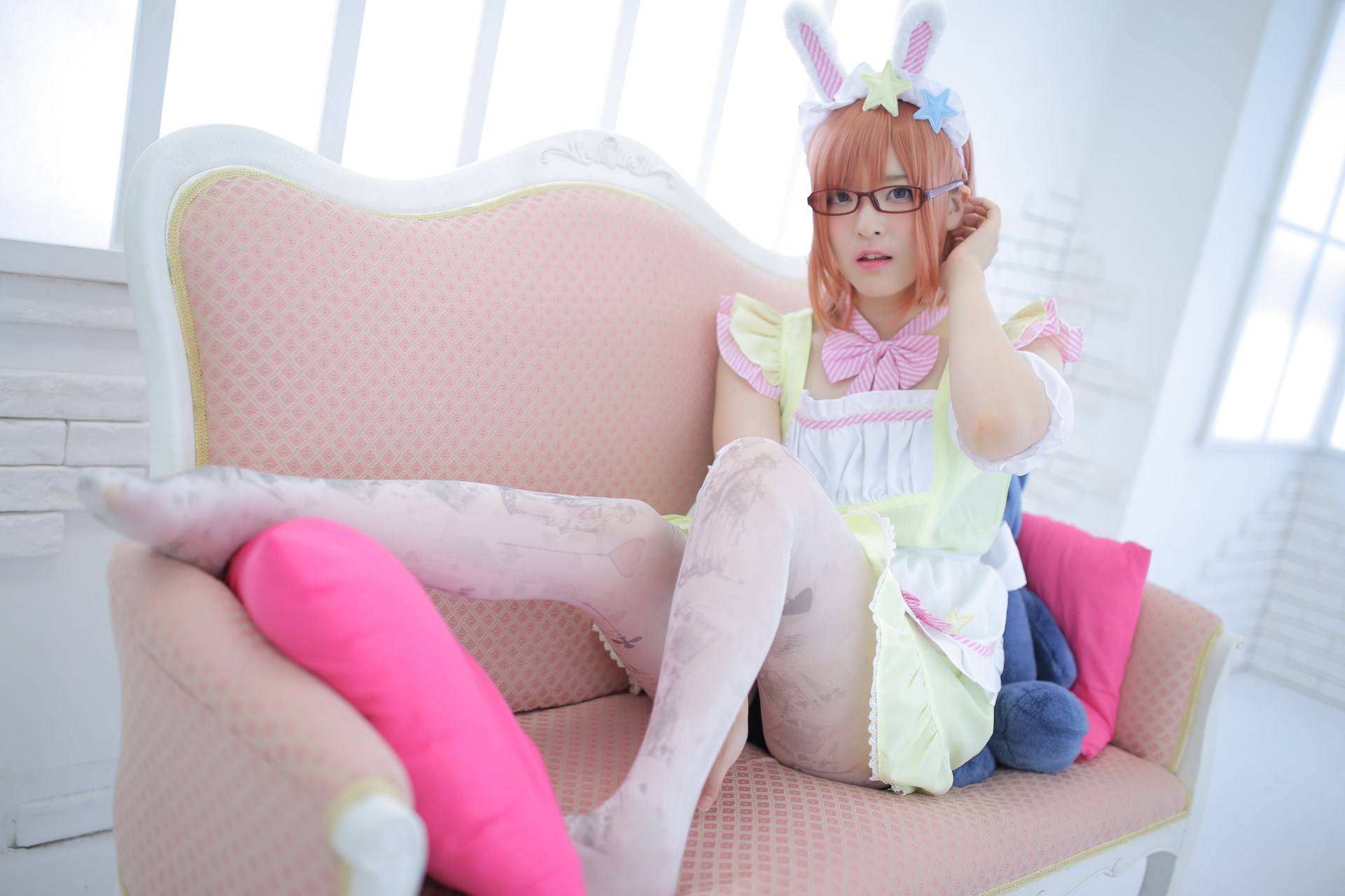 Cosplay福利/[肉球あやと]あやめが！ メイド(黄色)