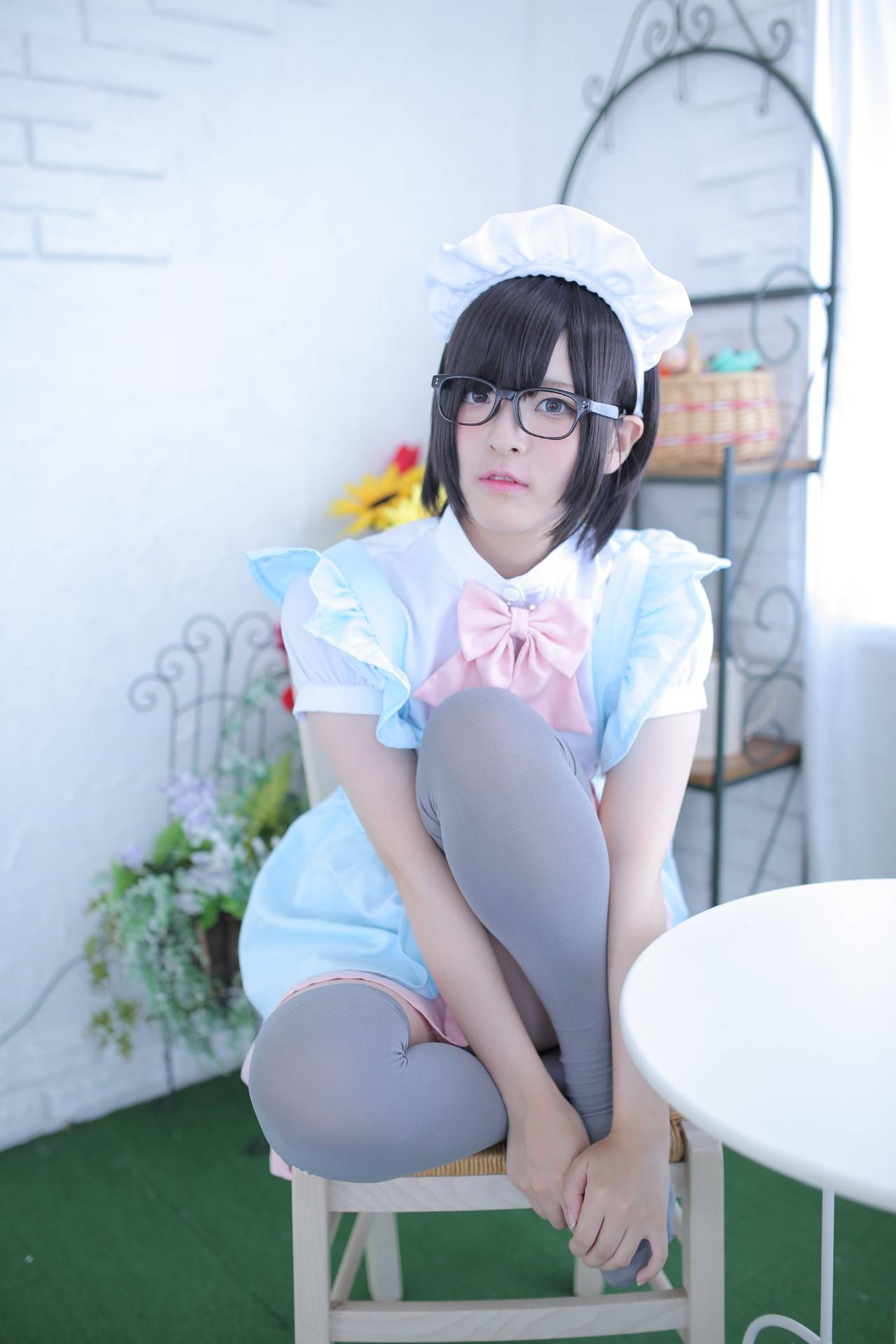 Cosplay福利/[肉球あやと]あやめが！メイド服(青色)