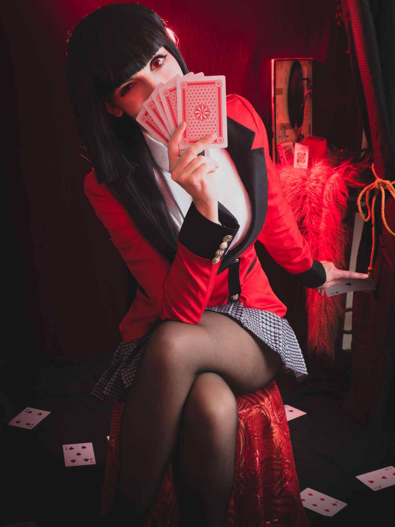 Cosplay福利/狂赌之渊[Katyuska Moonfox] Jabami Yumeko Set (Kakegurui)