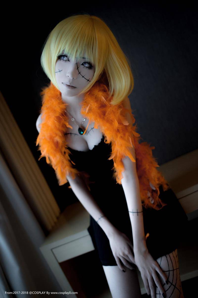 Cosplay福利/青青子w福利海贼王维多利亚·辛朵莉性感Cosplay写真