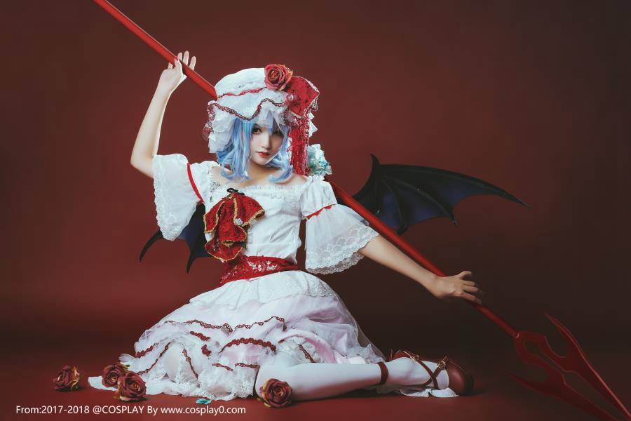 Cosplay福利/东方project小姐姐蕾米莉亚白丝萝莉Cosplay图片