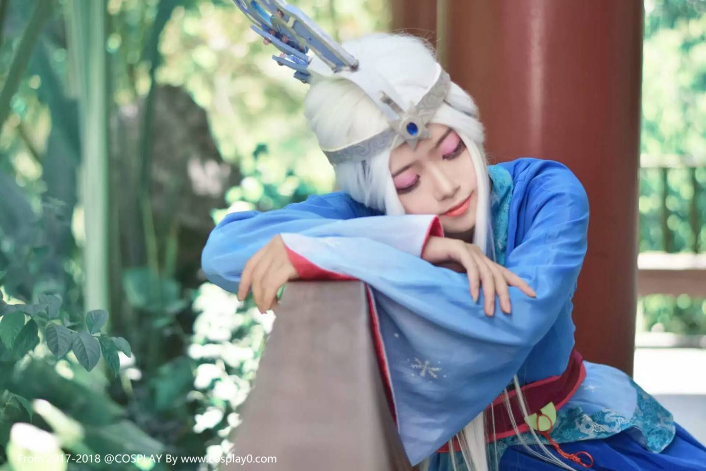 Cosplay福利/国漫秦时明月汉服雪女Cosplay美女古风图片