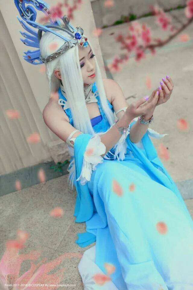 Cosplay福利/国漫秦时明月汉服雪女Cosplay美女古风图片