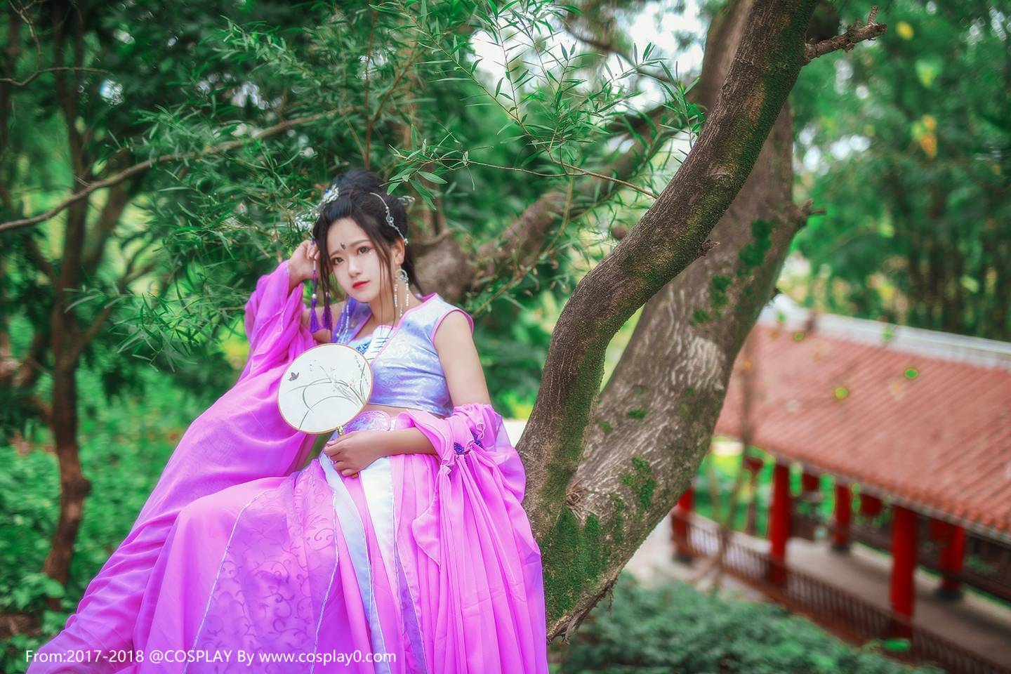 Cosplay福利/唯美汉服美女听雪楼紫陌Cosplay古风图片