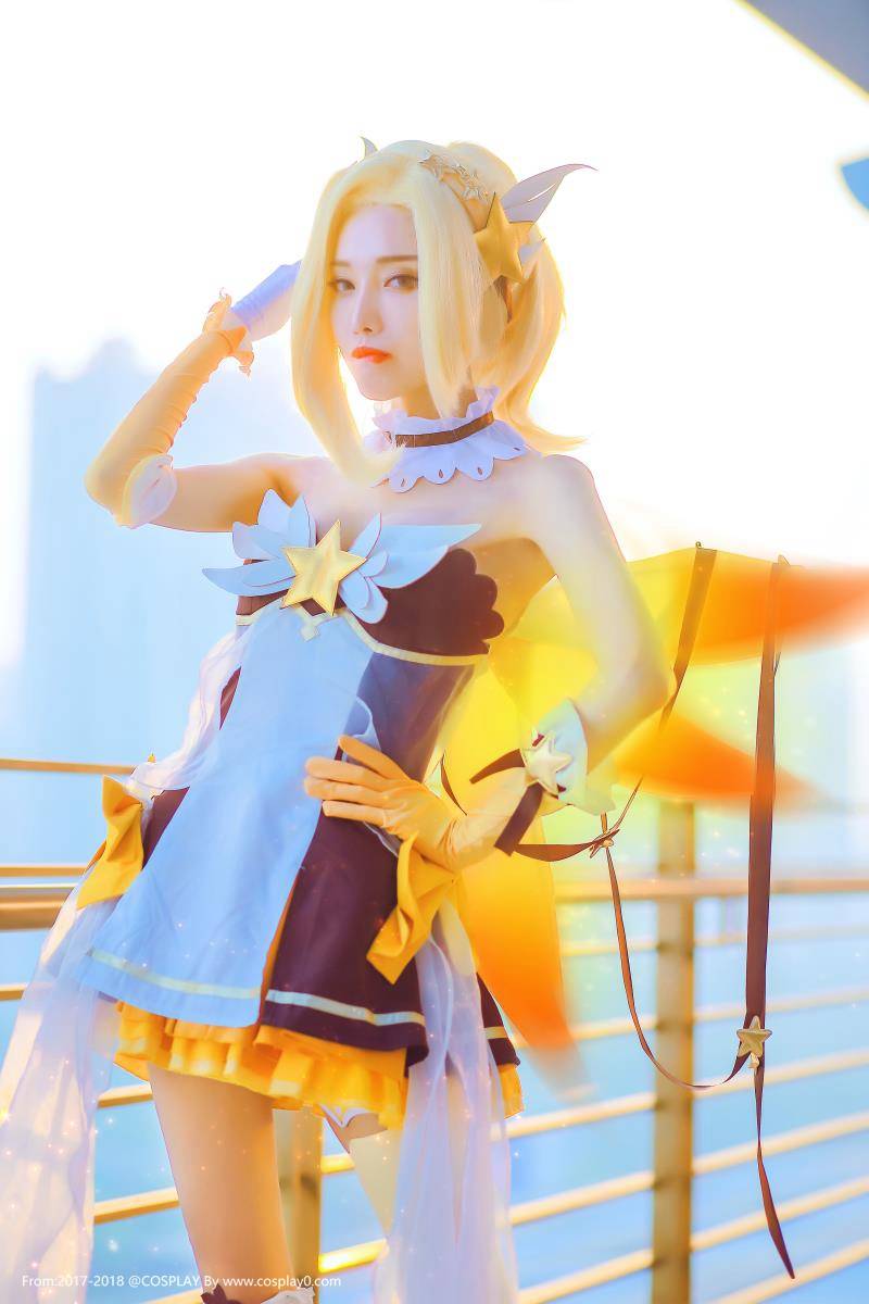 Cosplay福利/守望先锋安吉拉·齐格勒天使同人Cos美女妹子图
