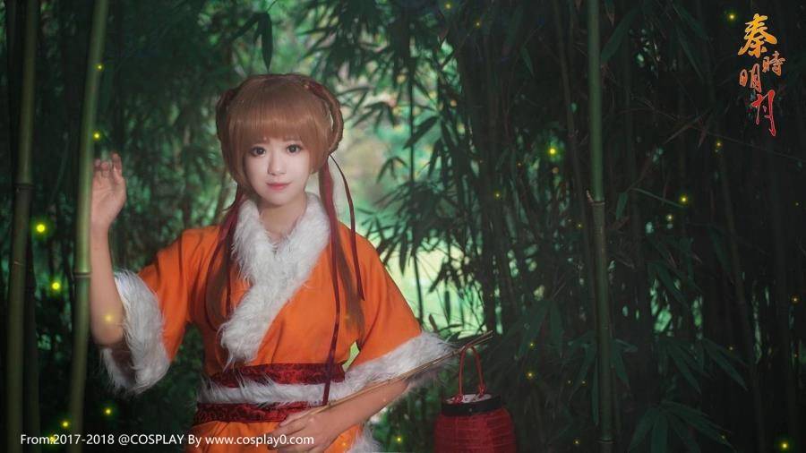 Cosplay福利/秦时明月墨家小可爱高月Cosplay古风萝莉写真图片
