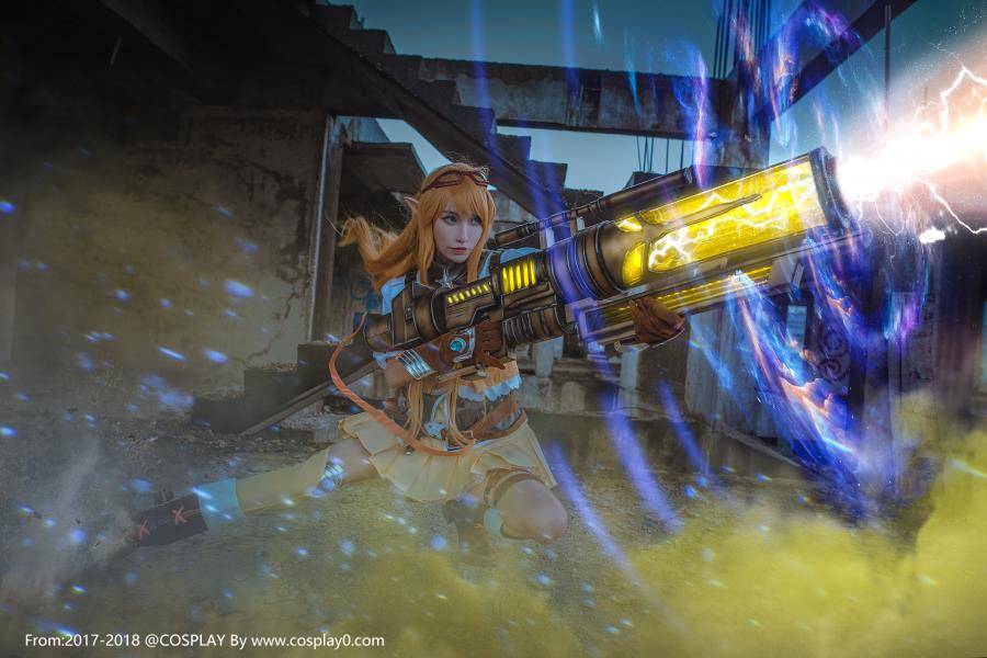 Cosplay福利/全职高手苏沐橙沐雨橙风Cos美女写真