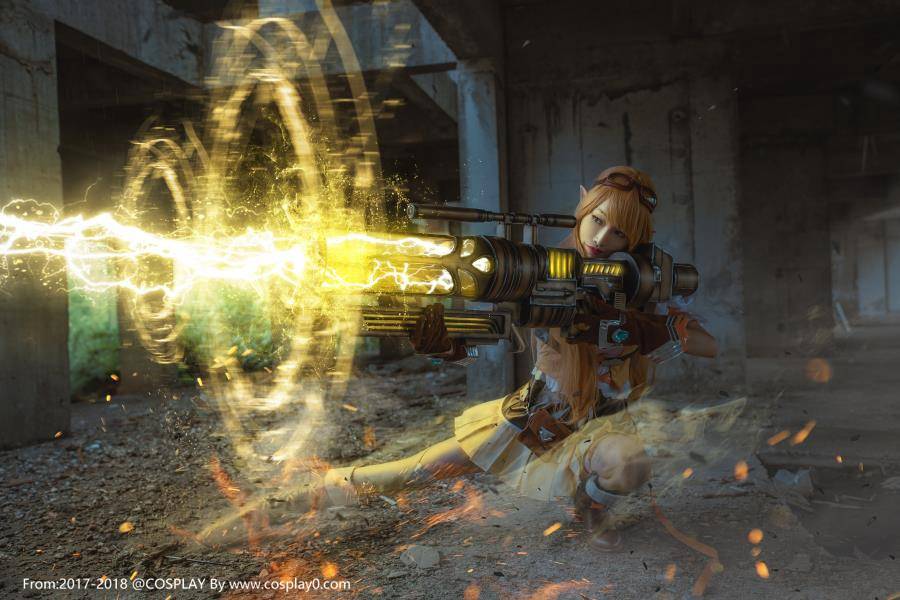 Cosplay福利/全职高手苏沐橙沐雨橙风Cos美女写真