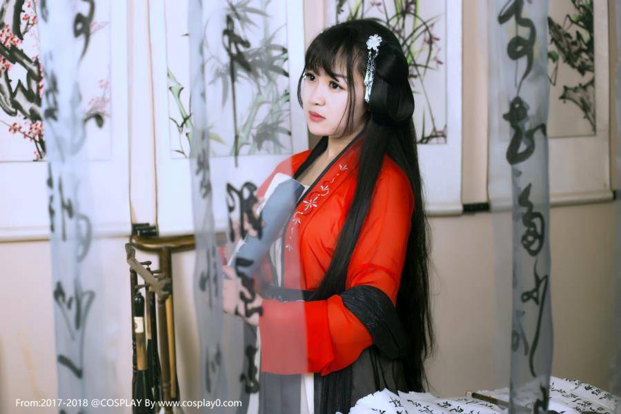 Cosplay福利/美到心碎的古风美女图片 古风汉服少女唯美图片