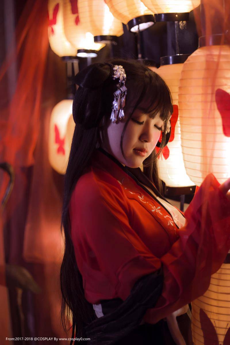 Cosplay福利/美到心碎的古风美女图片 古风汉服少女唯美图片