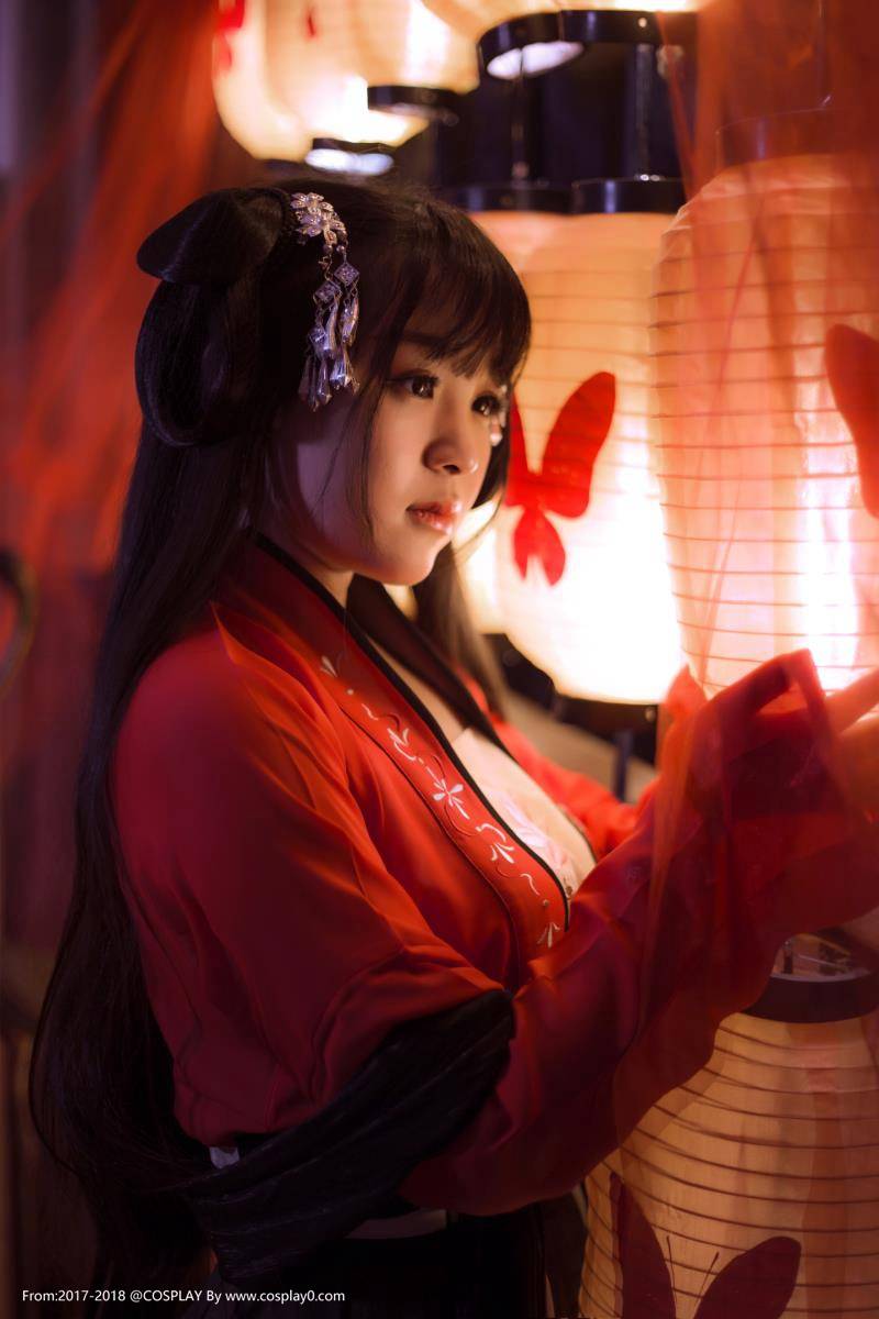 Cosplay福利/美到心碎的古风美女图片 古风汉服少女唯美图片