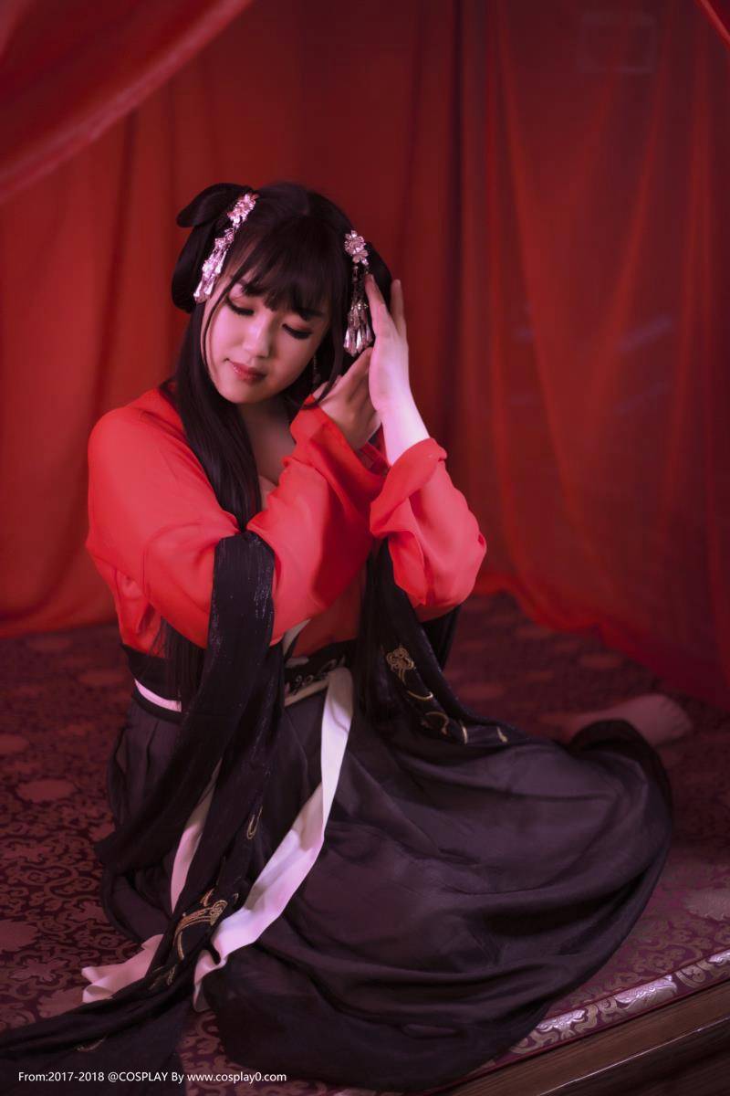 Cosplay福利/美到心碎的古风美女图片 古风汉服少女唯美图片