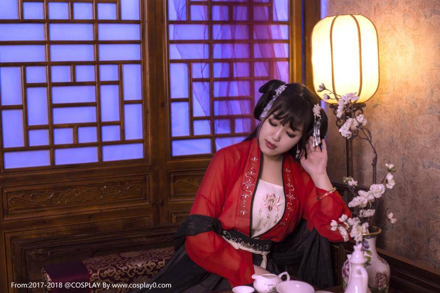 Cosplay福利/美到心碎的古风美女图片 古风汉服少女唯美图片