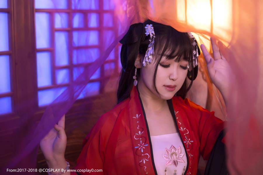 Cosplay福利/美到心碎的古风美女图片 古风汉服少女唯美图片