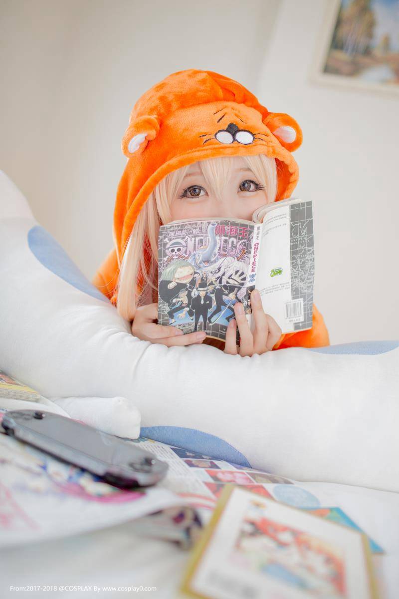 Cosplay福利/黑川扮演干物妹小埋土间埋制服萝莉Cos图片